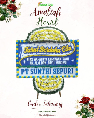 Papan Bunga Duka di Pirime