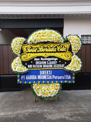 Papan Bunga Duka di Pirime