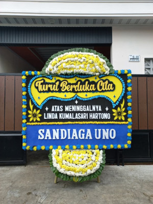 Papan Bunga Duka di Pirime